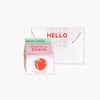 You're A Peach Juice Box Card - DIGS