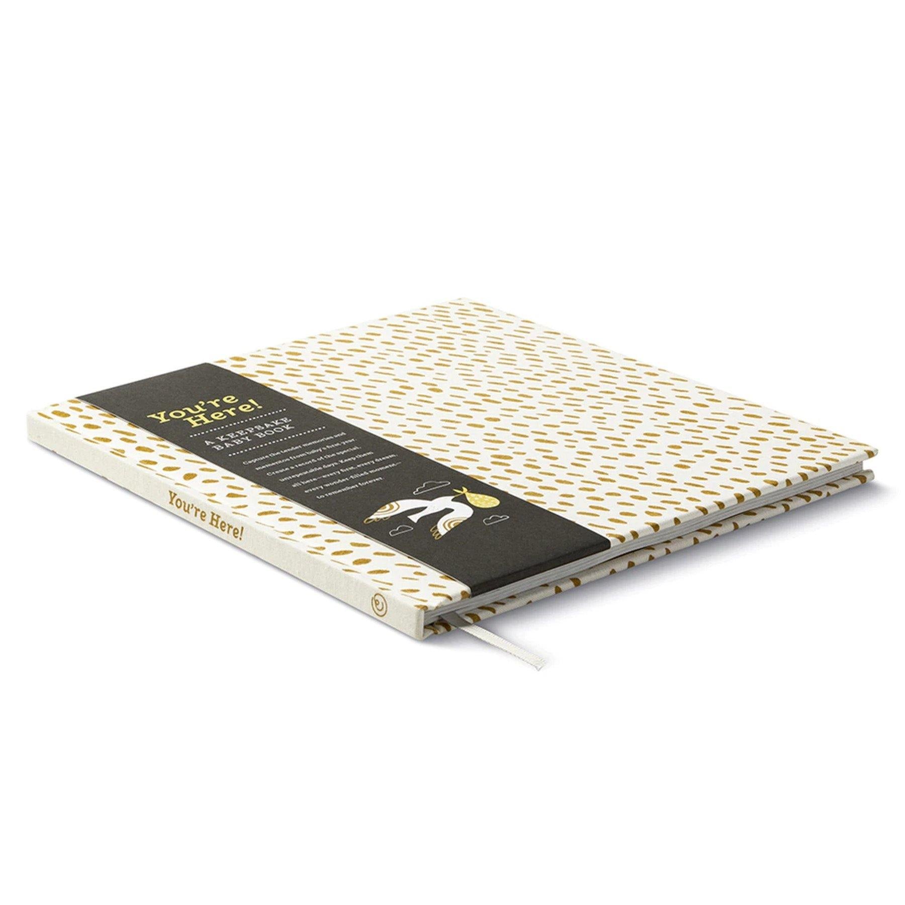 You're Here Baby Keepsake Journal - DIGS