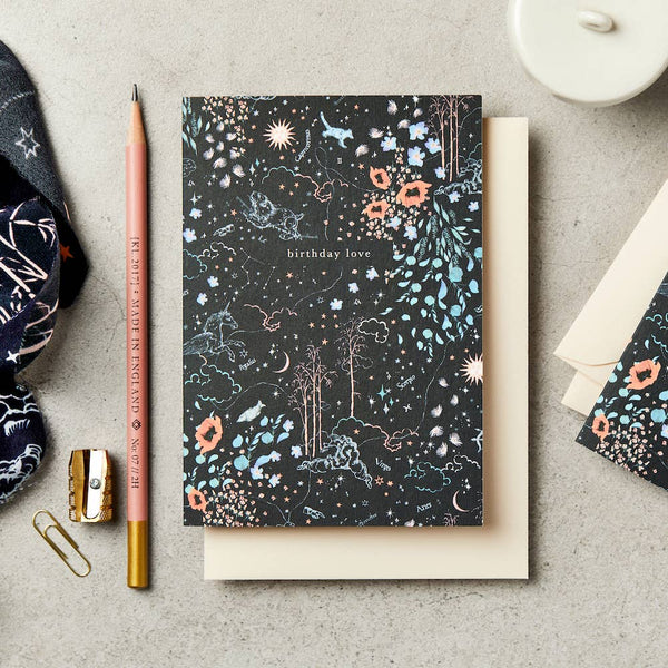Zodiac Navy Card - DIGS