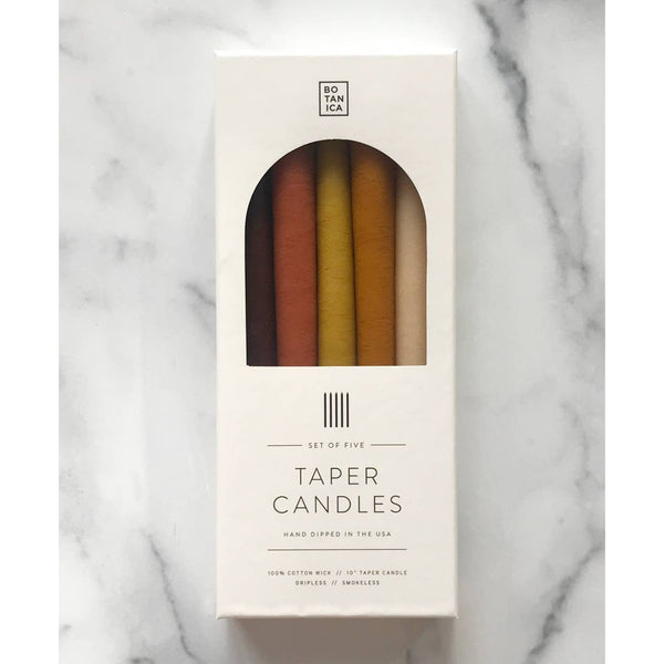 Zodiac Taper Candles: Earth - DIGS